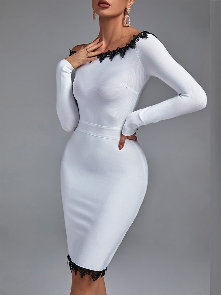 White on sale club dresses