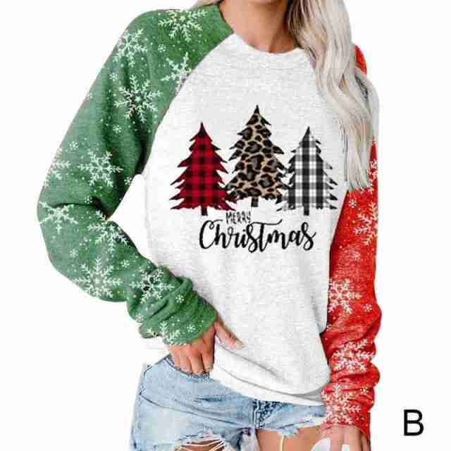 Bella Fancy Dresses US Christmas Thin Sweater Ladies Christmas Tree Long Sleeves Sleeves Red Autumn Winter Green 2020 Christmas And Gifts New U0M5