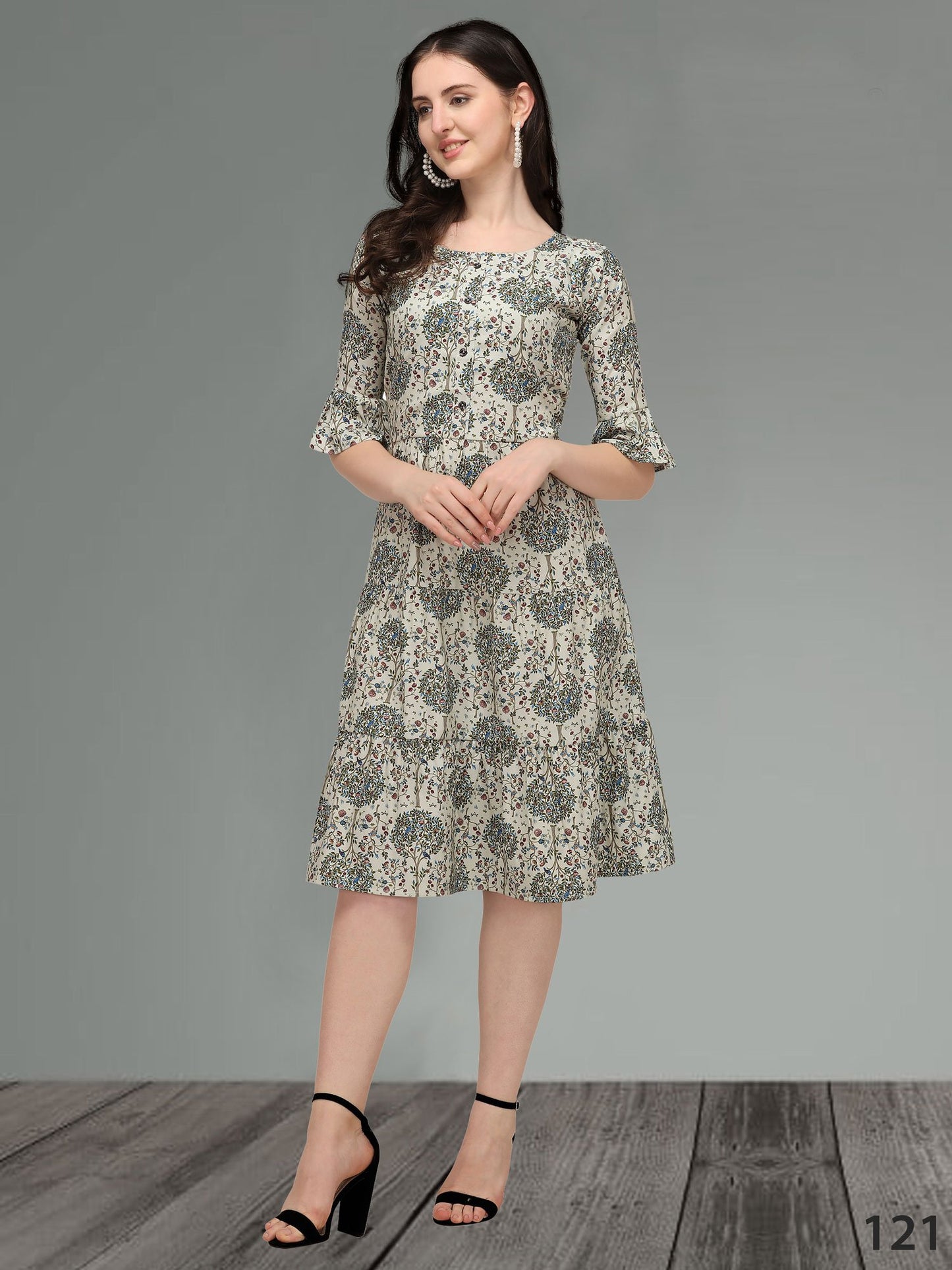 Bella Fancy Dresses US Kurti Regular Designer Jaipuri Cotton Western Kurti