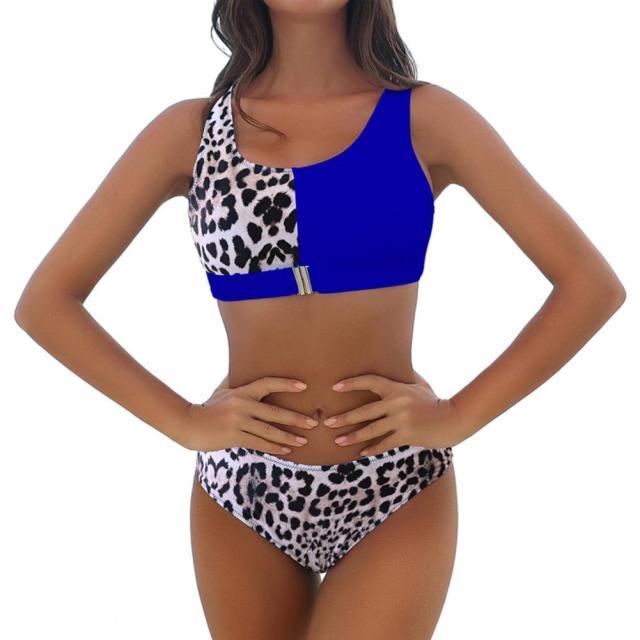 Bella Fancy Dresses US New Sexy High Waist Bikini Swimsuit Women Swimwear Bandeau Push Up Bikini Set Buckle Bathing Suit Beach Wear Swimming Suit