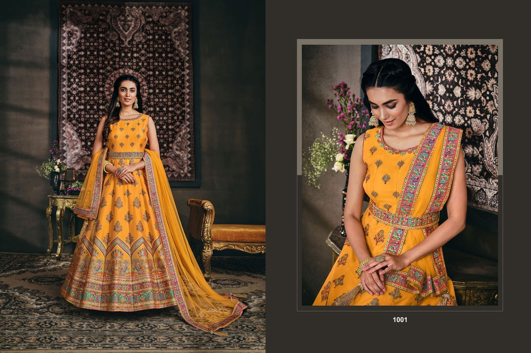 Bella Fancy Dresses US Salwar Kameez Partywear Wedding Jacquard 12 Threadwork Suit