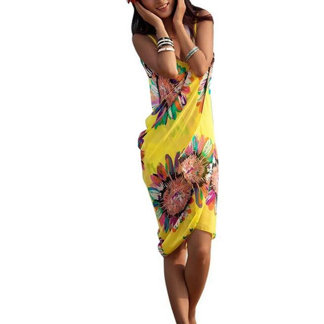 Womens Summer Boho Maxi Long Bandage Dress Evening Sexy Party Beach Dr –  www.Nuroco.com