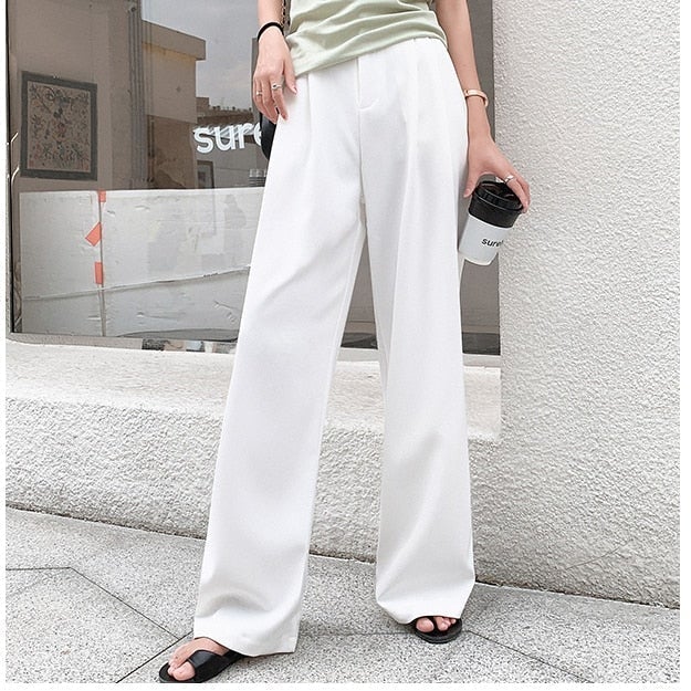 Women's Summer Cotton Casual Pants  Cotton casual pants, Korean fashion,  Pants for women
