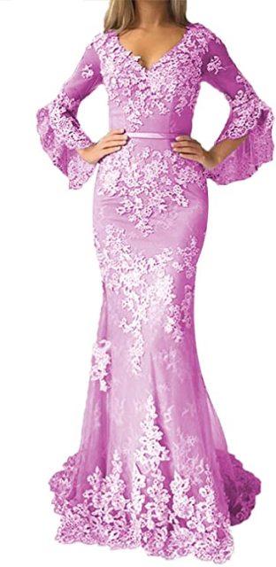 Bella Fancy Dresses US Western Wear Flared Tank Sleeves Mermaid Evening Dresses Lace Formal Prom Party Gown suknie wieczorowe Backless robes de soirée