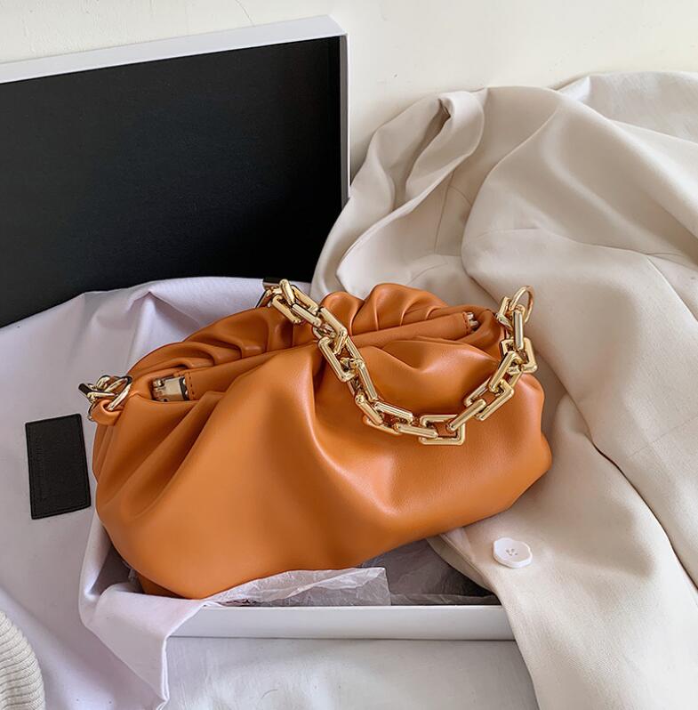 eprolo Hick Chain Shoulder Bag For Women Hobos Bag Women Crossbody Bag Luxury Handbags